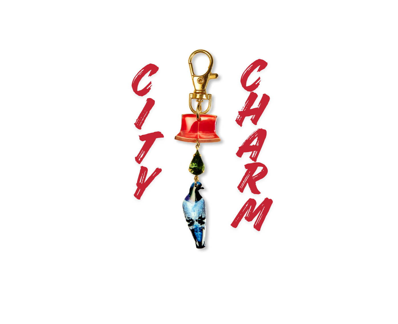 City Charm Key Chain