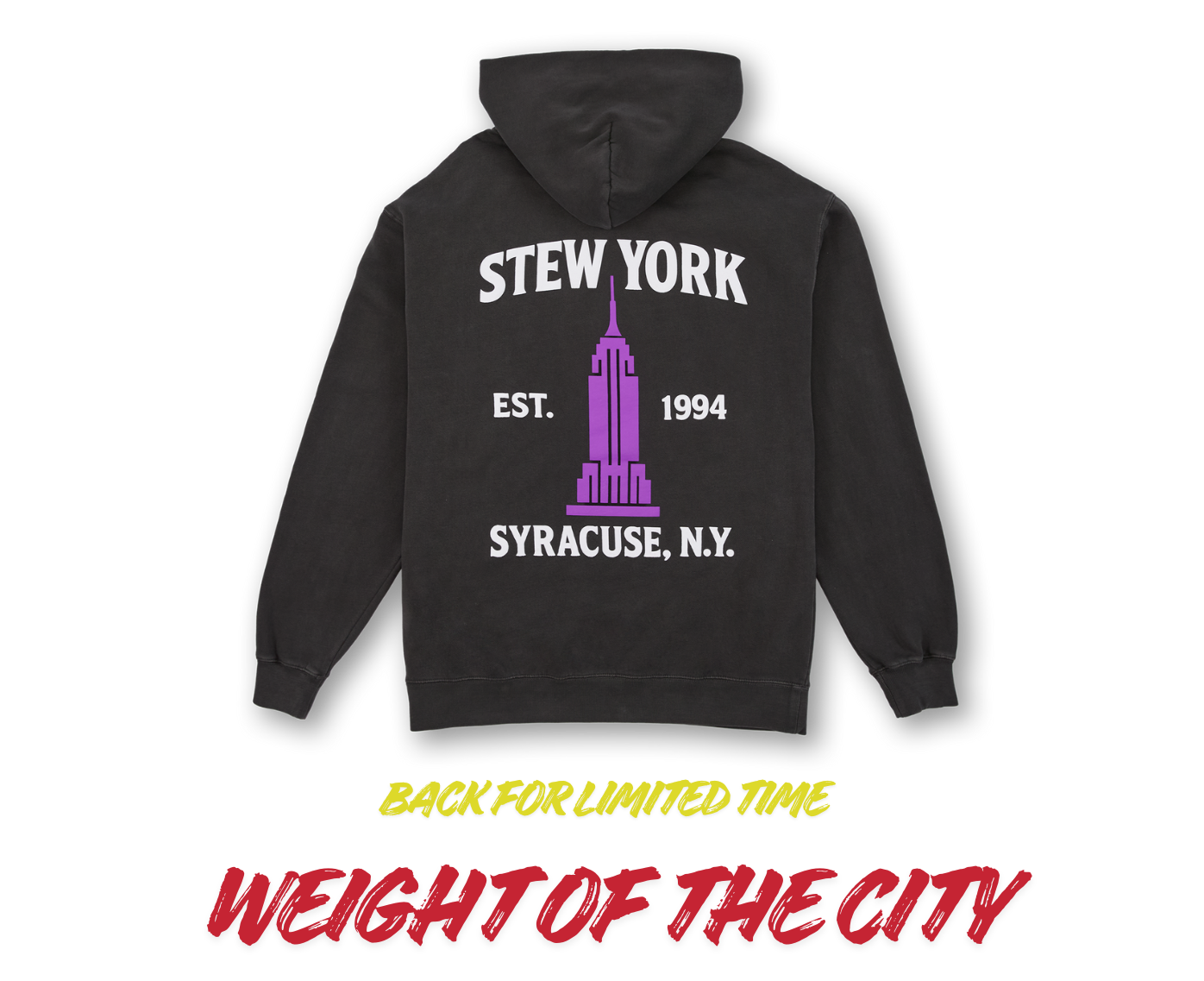 The Weight of the City Hoodie
