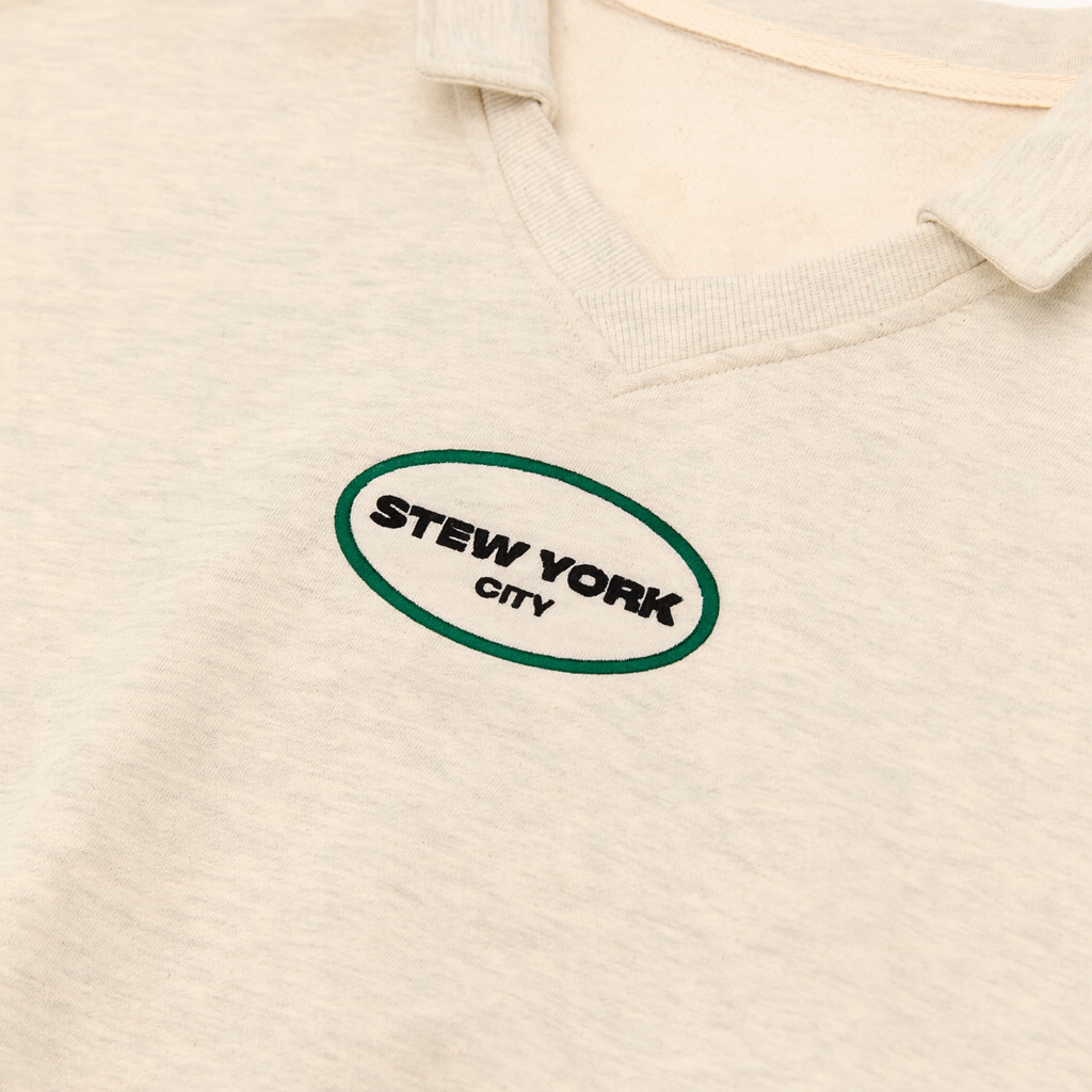 Close up of the Mean One Crew with 'STEW YORK CITY' text 